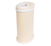 Ubbi Stainless Steel Nappy Pail, Odor Locking, No Special Bag Required, Award-Winning, Registry Must-Have, Oat Milk