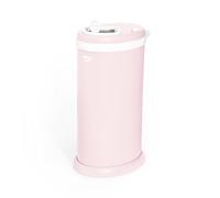 Ubbi Steel Diaper Pail, Odor Locking, No Special Bag Required, Award-Winning, Registry Must-Have, Blush Pink