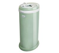 Ubbi Stainless Steel Nappy Disposal Bin, No Special Bag Required, Award-Winning, Registry Must-Have Nappy Bin, Sage