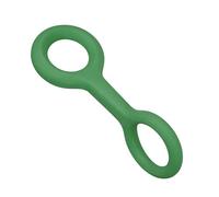 Ubbi Tuggle Dog Toy, Durable Rubber with Ergonomic Grip, for Medium to Large Dog Breeds, Green