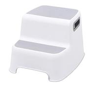 Ubbi Wide 2 Step Stool for Kids, Toddler Stool for Toilet Potty Training, Slip Resistant Soft Grip for Safety