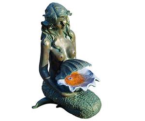 Ubbink Dispositif d eau OSLO Bronze et vert de gris