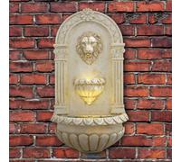 Ubbink Fontaine Murale de Jardin Acqua Arte Lion Suspendue Décoration Patio G
