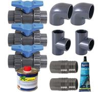 UBBINK Kit Bi-pass pour pompe a chaleur de piscine