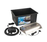 UBBINK-Kit lame d'eau éclairée LED, UBBINK Nevada Set 60 - 13x60x33 cm, livraison incluse