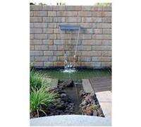 Ubbink Cascade Niagara de jardin 60 cm Acier inox et éclairage LED 401376