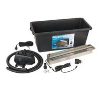 Ubbink Ensemble De Cascade Niagara 60 Cm Led Avec Pompe 401379 Inox G