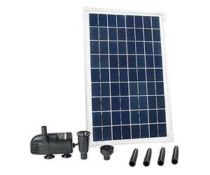 Ubbink Pompe Solarmax, avec panneau solaire et accumulateur inclus, 1 000 l, multicolore, 1 x 1 x 1 cm, 1351182