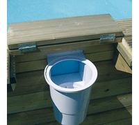 Ubbink - Skimmer Ubbink bouche large inclus buse de refoulement