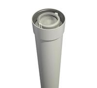 Ubbink Ubi Fit PP prolongement concentrique T120 ø60/100 L=500mm blanc 0229312