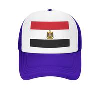 UBBVPKY Casquette De Baseball Unisexe Imprimée Égypte Taille Ajustable pour Hommes Et Femmes Style Trucker Décontracté Casquette D'Été Classique À Visière Unie