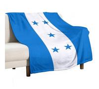 UBBVPKY Couverture Créative Imprimée Drapeau De La République du Honduras Plaid Polaire Douillet Chaud pour Homme Femme Couverture Plaid en Flanelle Douce pour Lit Canapé Fauteuil Canapé 140X180Cm