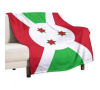 UBBVPKY Couverture Polaire en Flanelle pour Canapé Motif Drapeau De La République du Burundi Ultra Douce Légère Et Confortable Idéale pour Lit Canapé Et Fauteuil 80X100Cm
