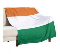 UBBVPKY Couverture Polaire Ultra Douce Respirante Et Chaude Épaisse Motif Drapeau De La République De Côte D'Ivoire pour Lit Canapé Et Fauteuil 80X100Cm