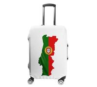 UBBVPKY Housse De Protection Pour Valise De Voyage De 18 À 32 Poucesotif Drapeau Du Portugal Lavable Très Élastique