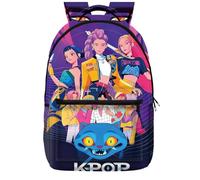 UBBY Demon Hunters Sac à dos d'école pour enfants imprimé en 3D pour étudiants 41 x 30 x 14 cm (16 pouces) Style mignon Sac à dos d'école pour enfants Sacs à dos pour adolescents et enfants Sacs à
