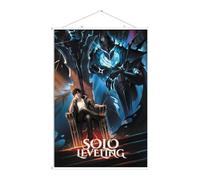 UBBY Solo Leveling Aaime Poster mural rétro pour salon, chambre à coucher, salon, salle informatique, décoration de chambre (trône, 30 x 45 cm)