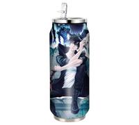 UBBY Solo Leveling Bouteille d'eau en acier inoxydable 500 ml Bouteille de sport pliable en acier inoxydable Dorothy Gale avec paille Design amusant de dessin animé pour enfants et adultes (chaise)