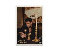 UBCJ Poster de Drake « Take Care » - Couverture d'album minimaliste - Art mural décoratif - Pour chambre à coucher - 20 x 30 cm - Style sans cadre