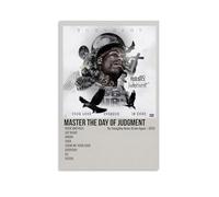 UBCJ YoungBoy Poster mural décoratif « Never Broke Again Master the Day of Judgment » - Décoration murale pour chambre à coucher - 30 x 45 cm - Sans cadre