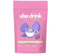 UBE DRINK - Poudre d’Ube Premium 100% Naturelle - 100g - Igname Violette - Latte, Pâtisseries, Smoothies - Vegan, Sans Gluten, Sans Lactose, Sans Sucre (Framboise naturelle)