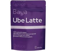 Ube Poudre - Ube latte-Qualité Premuim-Saveur Douce -Faible Calories & Sucres -Sans gluten ni caféine-Riche en Antioxydants & Fibres-À savourer en Latte, Dessert ou Pâtisserie-100g