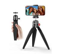 UBeesize Trépied de téléphone portable pour caméra d'action, mini support de voyage portable avec télécommande sans fil