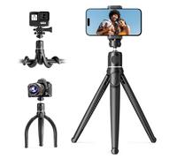 UBeesize Trépied pour Appareil Photo avec télécommande, trépied Flexible avec Support de téléphone et Adaptateur de Support de caméra d'action pour iPhone, Samsung, appareils Photo Canon, Nikon, Sony