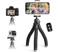 UBeesize Trépied pour téléphone Portable, Mini Trépied pour Smartphone et Appareil Photo, Mini Tripod avec Télécommande Bluetooth