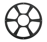 UBEF Grille de Subwoofer en Acier Inoxydable de Boîtier de Haut-Parleur de Voiture Noir Résistant aux Rayures pour Haut-parleurs de Voiture (12 Pouces / 30,5 cm)