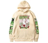 Ubeisy Symish Pull Anime One Piece Cartoon Print Luffy Zoro Ace Chopper Sweat Cool Enfants Confortable Fantasy Hoodie,005MB,M1