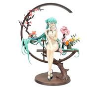 Ubephant Hatsune Miku Figurine, 30cm Figure Hatsune, Cartoon Model Statue Décorations de Personnages d'Anime Cadeaux d'anniversaire pour Fans
