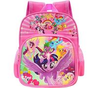 Ubephant Sac à Dos Cartoon, Cartable 12in Enfants âgés de 3 à 5 ans, Jardin d'enfants Sac a Dos Enfant Élèves du Voyage Casual Daypacks, Cadeau Backpack pour Fans