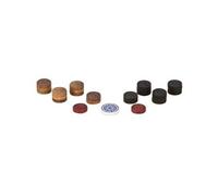 Uber Games Carrom Game Coins and Striker Set - Wooden
