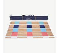 Uber Games Mikado XXL Mega 90 à 150 cm - Extérieur & intérieur - Livré dans un sac de transport - Version en bois FSC Jumbo (jusqu'à 150 cm)