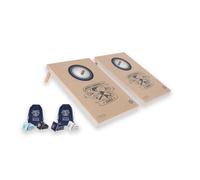 Uber Games - World Cornhole League - 90 x 60cm Double Board Set & Bag (3 x 2 Foot) Tournament Quality Board & 16 Professional Cornhole Bags Official Licensed Premium