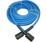 UBERFLEX™ Tuyau de nettoyeur haute pression résistant aux plis 6,35 mm x 50 pi 3 100 PSI avec (2) 22 mm