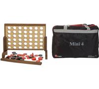 Ubergames - Quatre de luxe dans une rangée dans un sac de rangement - Qualité supérieure - 47 x 32 cm