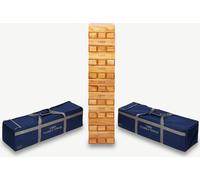 Ubergames - Tour d'empilage en bois dur - Laquée - 55 kg - Jusqu'à 250+ cm de haut - Fabriquée en Inde - Dans des sacs de transport luxueux