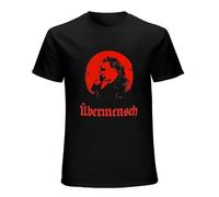 Ubermensch Philosophy Nietzsche Kant Nihilism O-Neck 100% Cotton Short Sleeve Unisex T-Shirt XXXL