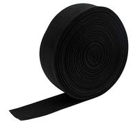 UBERMing Sangle en Nylon 38 mm en Polypropylène Noir 12 m Nylon Heavy Polypro Stretch Sangle pour DIY Sac à Dos Cargo Strapping Accessoires de Robe