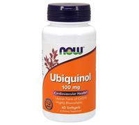 Now Foods Ubiquinol 100 mg, 60 capsules