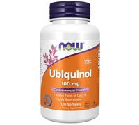 Ubiquinol 120 Gélules Molles 100 Mg Par Now Foods