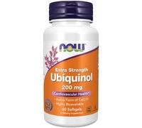 Now Foods Ubiquinol Force Supérieure 200 mg 60 gélules molles