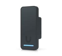 Ubiquiti UA-G2-Black Lecteur compact intérieur/extérieur UniFi Access de 2e génération pour les organisations, avec haut-parleur d'accueil intégré et LED, finition noire.