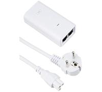Ubiquiti Adaptateur PoE, blanc (POE-24-12W) [compatible avec de nombreux appareils PoE], POE 24-12W-WH