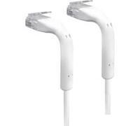 Ubiquiti Câble Ethernet UniFi Blanc 1 m | Câble RJ45 Cat6 Haute Performance U-Cable-Patch-1M-RJ45