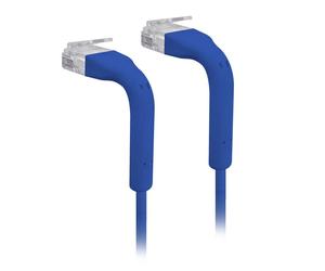 Ubiquiti Câble Ethernet UniFi Cat6, Bleu, 1 m | Câble réseau RJ45 haute vitesse U-Cable-Patch-1M-RJ45-BL