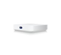 Ubiquiti Cloud Gateway Max UCG-MAX : ARM Cortex-A53 1.5GHz, 3GB DDR4, SSD 512GB, 4x RJ45 Gigabit Ethernet, WAN, Bluetooth, Ecran LCM, Blanc