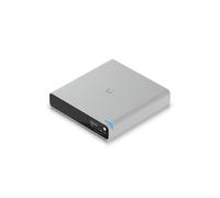 Ubiquiti CloudKey+ UCK-G2-SSD : Contrôleur réseau UniFi, boîtier aluminium, écran OLED 1.42", SSD 1To, LAN Gigabit Ethernet, PoE, Cortex-A53, 3GB RAM